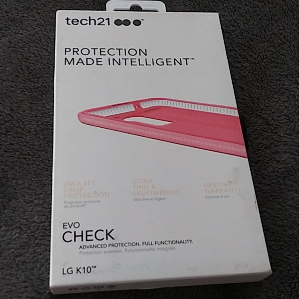 Tech21 pink LG K10 phone case
